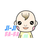 チャビーバルーン ムージーとミルク（個別スタンプ：14）
