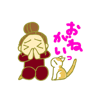 ねことあたし（個別スタンプ：3）