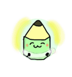 かわいいえんぴつくんとケシ子ちゃん（個別スタンプ：8）