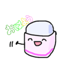 かわいいえんぴつくんとケシ子ちゃん（個別スタンプ：34）