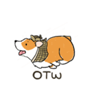 Detective Corgi（個別スタンプ：7）