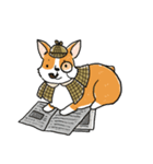 Detective Corgi（個別スタンプ：10）