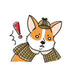 Detective Corgi（個別スタンプ：11）