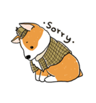 Detective Corgi（個別スタンプ：14）