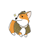 Detective Corgi（個別スタンプ：19）