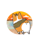 Detective Corgi（個別スタンプ：38）