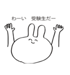 たかたかうさぎ（個別スタンプ：4）