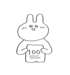 たかたかうさぎ（個別スタンプ：19）