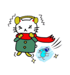 白猫のハク 4（個別スタンプ：40）