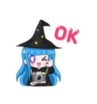 Tuckky Little Witch（個別スタンプ：1）