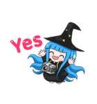 Tuckky Little Witch（個別スタンプ：2）
