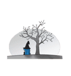Tuckky Little Witch（個別スタンプ：7）