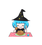 Tuckky Little Witch（個別スタンプ：28）