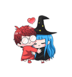 Tuckky Little Witch（個別スタンプ：32）