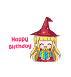 Tuckky Little Witch（個別スタンプ：38）