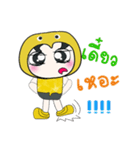 Hello my name is Yoshi...^^（個別スタンプ：13）