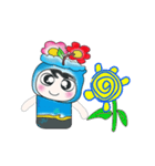 Hi my name is Taro..^_^ Flower！！（個別スタンプ：5）