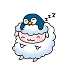Sheep and Penguin's love diary（個別スタンプ：21）
