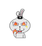 Animal Party - A Rabbit（個別スタンプ：3）