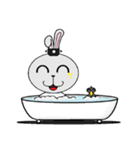 Animal Party - A Rabbit（個別スタンプ：4）