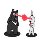 Animal Party - A Rabbit（個別スタンプ：5）