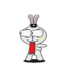 Animal Party - A Rabbit（個別スタンプ：6）