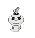 Animal Party - A Rabbit（個別スタンプ：7）