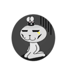 Animal Party - A Rabbit（個別スタンプ：8）
