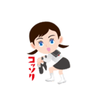 女学生LIFEのらら子です。 01（個別スタンプ：37）