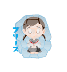 女学生LIFEのらら子です。 02（個別スタンプ：8）