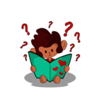 Brown Howling Monkey（個別スタンプ：9）