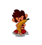 Brown Howling Monkey（個別スタンプ：29）