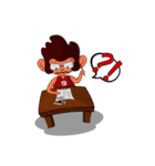 Brown Howling Monkey（個別スタンプ：40）