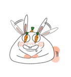 Super Silly Fat Rabbit（個別スタンプ：8）