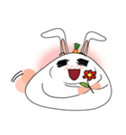 Super Silly Fat Rabbit（個別スタンプ：32）