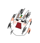 Super Silly Fat Rabbit（個別スタンプ：35）