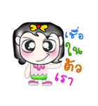 Hello！ My name is Saki..Pink（個別スタンプ：22）