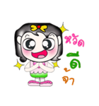 Hello！ My name is Saki..Pink（個別スタンプ：40）