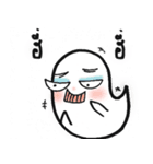 Ghostsy lovely ghost（個別スタンプ：7）