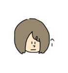 タイトル「わたし」（個別スタンプ：2）