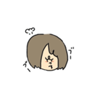 タイトル「わたし」（個別スタンプ：3）