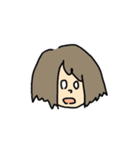 タイトル「わたし」（個別スタンプ：6）