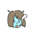 タイトル「わたし」（個別スタンプ：7）