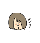 タイトル「わたし」（個別スタンプ：14）