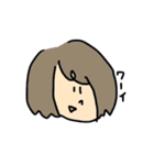 タイトル「わたし」（個別スタンプ：34）