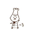 ゆるい職人はらさん（個別スタンプ：1）