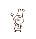ゆるい職人はらさん（個別スタンプ：3）