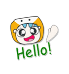 ..Hello my name is Shiba...^^（個別スタンプ：1）