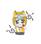 Hi！！ My name is Shiba and dog.^^（個別スタンプ：9）