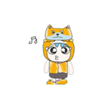 Hi！！ My name is Shiba and dog.^^（個別スタンプ：16）